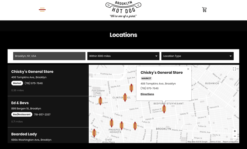 Store Locator - Find a boutique